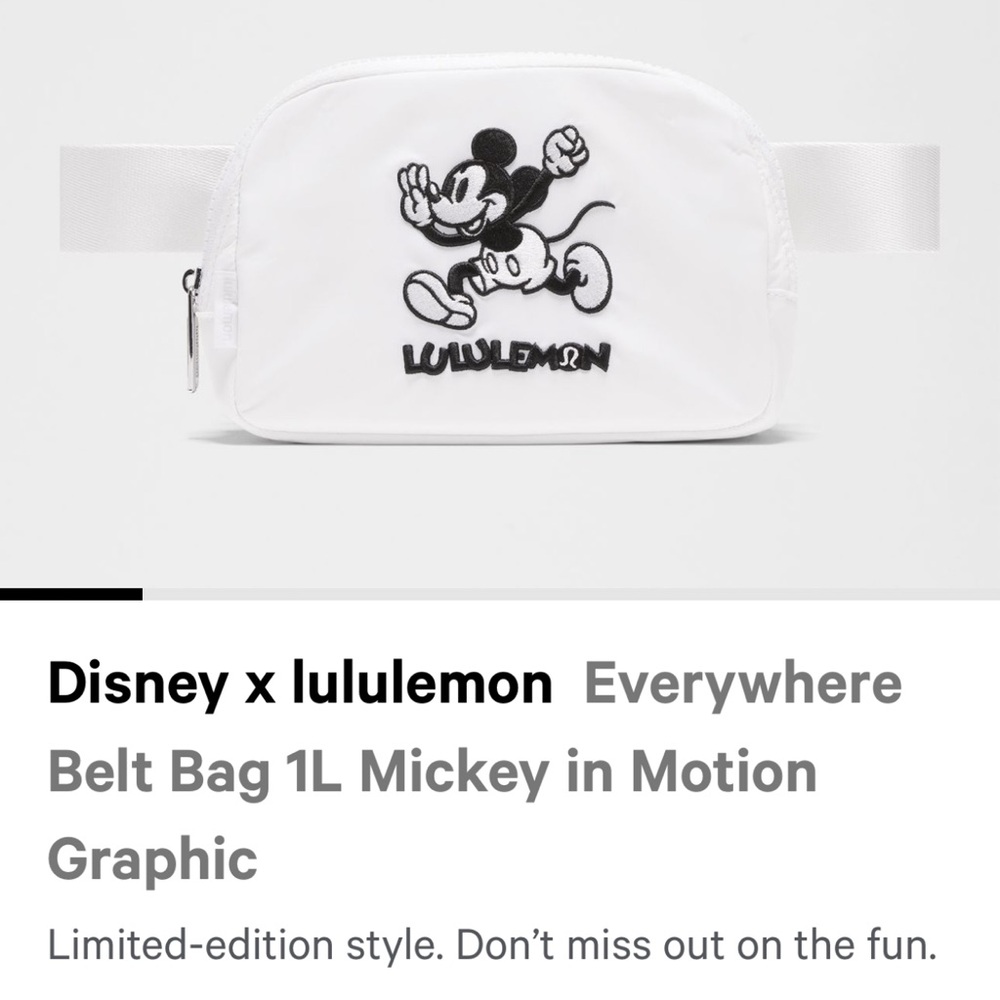 Lululemon Disney belt
